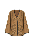 unspoken 100 Percent Lambswool Relaxed Fit Minimalist Commuter Women Camel Wool Coats