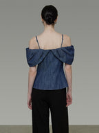 unspoken Uv Protection Cotton Hemp Slim Fit Boat Neck Minimalist Work Women Blouses