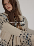 Lofi_choose_Soft_Stretch_Button_Front_Slouchy_Loose_Fit_Round_Neck_Women_Beige_Cardigans_MISSTT