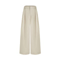 unspoken_Pleated_Natural_Waist_Minimalist_Loose_Women_Khaki_Zipper_Wide_Leg_Pants_MISSTT