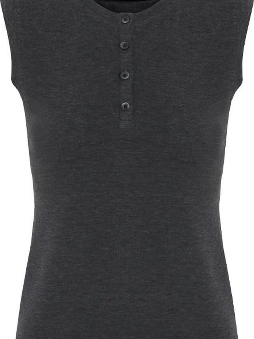 fano Soft Stretch Viscose Blend Slim Fit Commuter Office Essential Solid Tank Tops
