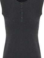 fano Soft Stretch Viscose Blend Slim Fit Commuter Office Essential Solid Tank Tops