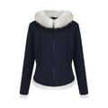 unspoken_Warm_Slim_Fit_Zip_Hooded_Cardigan_High_Waist_Commuter_Polyester_Navy_Lounge_Sets_MISSTT