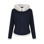 unspoken_Warm_Slim_Fit_Zip_Hooded_Cardigan_High_Waist_Commuter_Polyester_Navy_Lounge_Sets_MISSTT