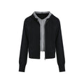 fano_Striped_Faux_Two_Piece_Loose_Fit_Commuter_Women_Black_Cotton_Blend_Hoodie_MISSTT