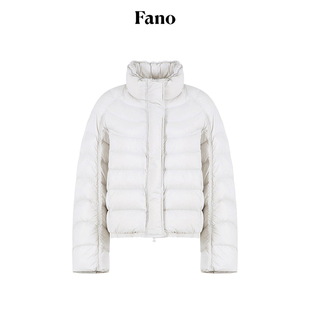 fano_90_Percent_White_Duck_Down_Warm_Stand_Collar_Zipper_Women_Gray_Down_Jackets_MISSTT