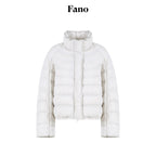 fano_90_Percent_White_Duck_Down_Warm_Stand_Collar_Zipper_Women_Gray_Down_Jackets_MISSTT