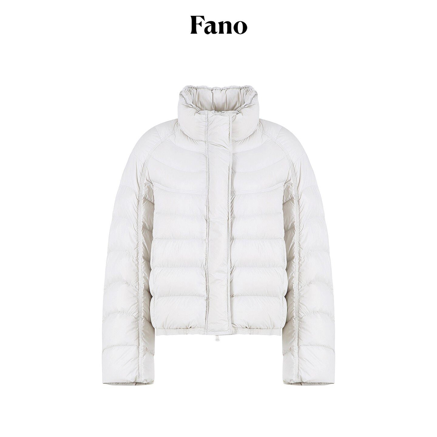 fano_90_Percent_White_Duck_Down_Warm_Stand_Collar_Zipper_Women_Gray_Down_Jackets_MISSTT