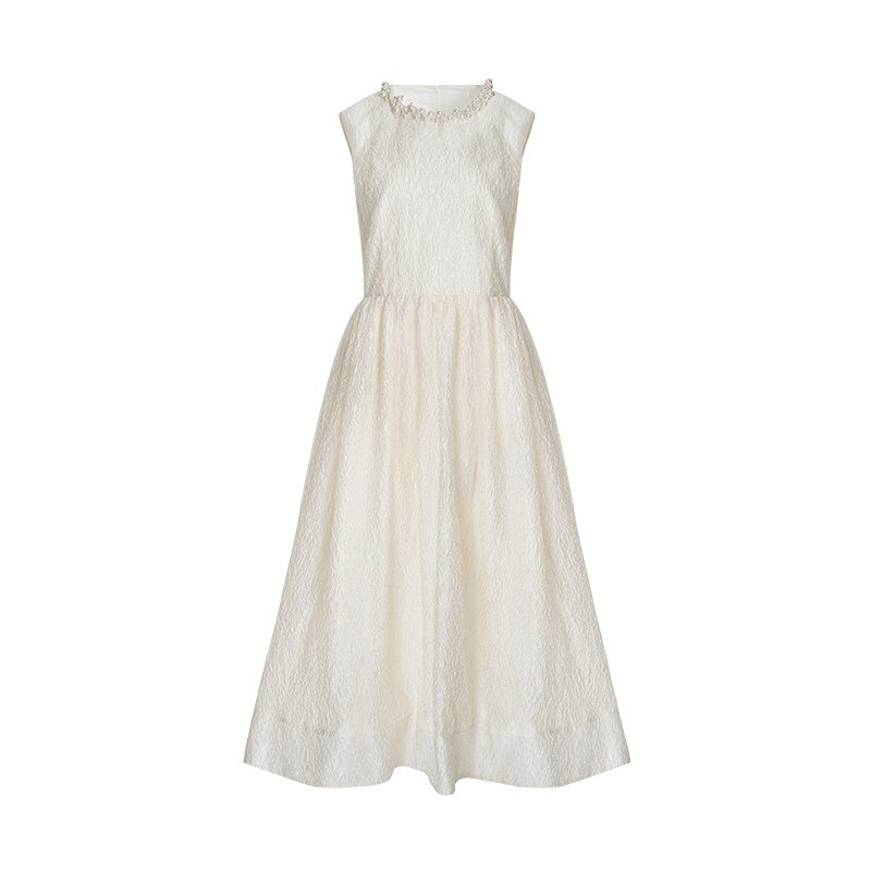 unspoken_Polyester_Blend_A_Line_Fitted_Waist_Round_Neck_Sleeveless_Casual_Maxi_Dresses_MISSTT