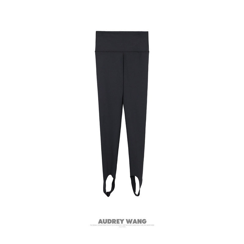 audreyyang_High_Waist_Compression_Tight_Stirrup_Fitness_Women_Nylon_Spandex_Leggings_MISSTT