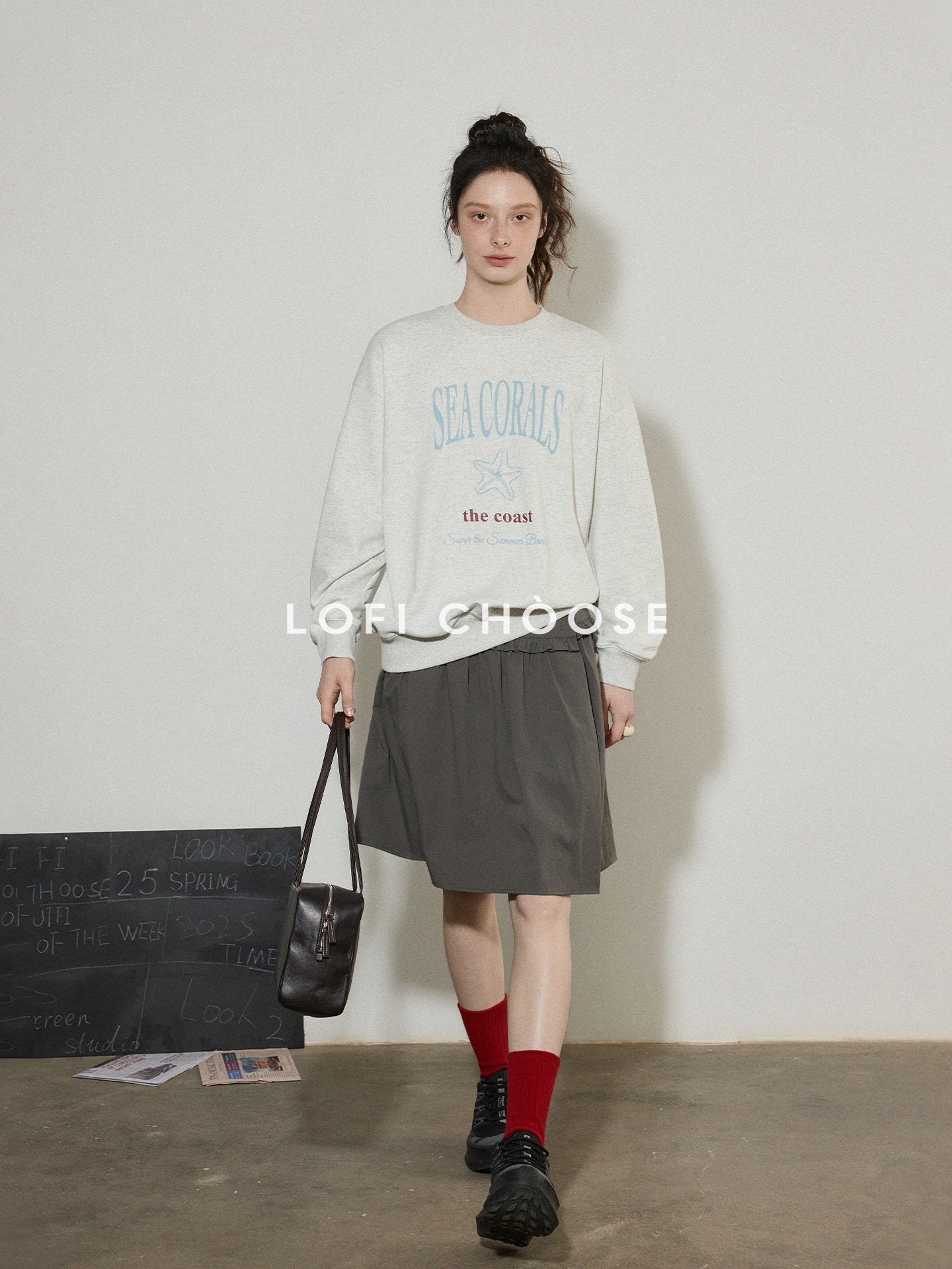 Lofi_choose_High_Waist_Ruffle_A_Line_Pleated_Cotton_Commuter_Skirt_For_Women_Midi_Skirts_MISSTT