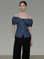 unspoken Uv Protection Cotton Hemp Slim Fit Boat Neck Minimalist Work Women Blouses
