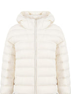 fano Ultra Warm 90 Percent White Duck Down Loose Hooded Unisex Down Jackets