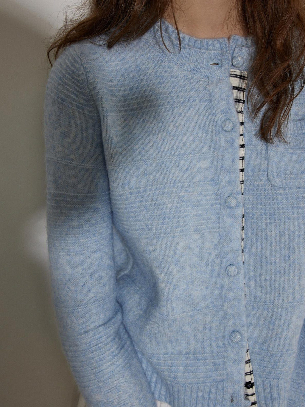 Lofi choose Soft Wool Blend Cozy Knit Button Front Relaxed Fit Office Women Cardigans