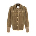 unspoken_Thick_Warm_Stand_Collar_Slim_Fit_Minimal_Office_Brown_Nylon_Blend_Short_Coat_MISSTT