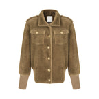 unspoken_Thick_Warm_Stand_Collar_Slim_Fit_Minimal_Office_Brown_Nylon_Blend_Short_Coat_MISSTT