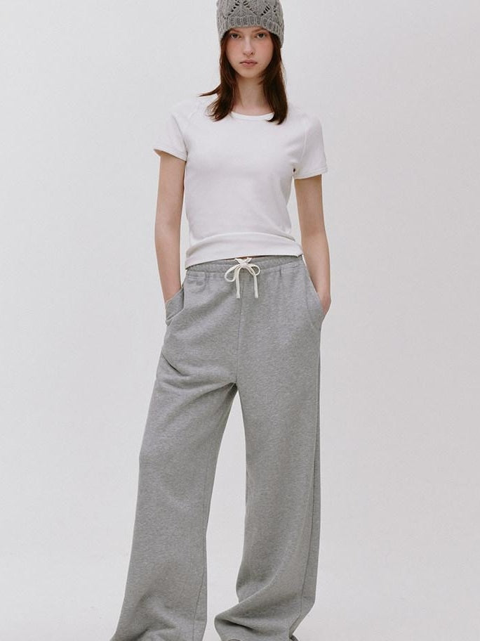 fano Breathable Cotton Lyocell Slim Cropped Korean Womens White Short Sleeve T-Shirts