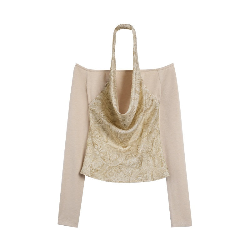 someone_sometimes_Silk_Wool_Blend_Slim_Fit_Patchwork_Knit_Women_Printed_Halter_Crop_Tops_MISSTT