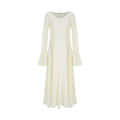 unspoken_Breathable_Comfortable_Commuter_Cutout_Waist_Bell_Sleeve_Maxi_Dresses_MISSTT