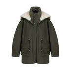 unspoken_90%_White_Duck_Down_Warm_Midlength_Stand_Collar_Women_Army_Green_Down_Jackets_MISSTT
