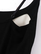 audreyyang Slim U Neck Built In Padding Polyester Blend One Size Versatile Women Camisoles