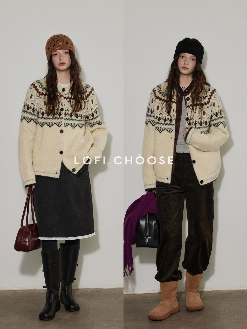 Lofi_choose_Soft_Thick_Knit_Retro_Geometric_Button_Front_Round_Neck_Women_Cream_Cardigans_MISSTT