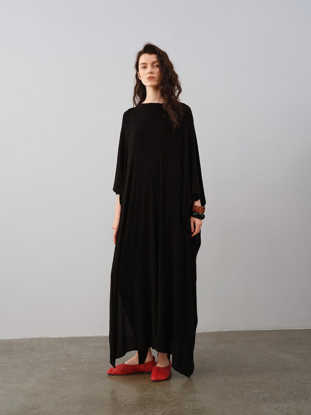 audreyyang Lyocell Wool Blend Loose Sleeveless Pullover Stirrup Leggings Top & Pants Sets