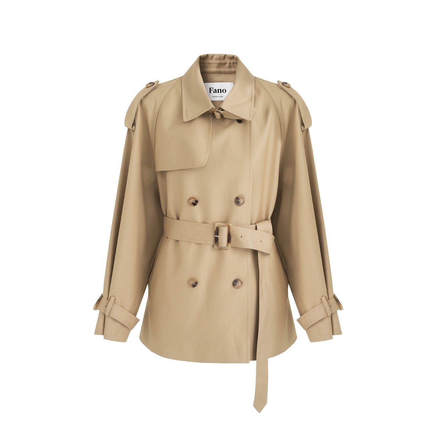 fano_Double_Breasted_Button_Loose_Fit_Raglan_Sleeve_Commuter_Women_Khaki_Trench_Coats_MISSTT