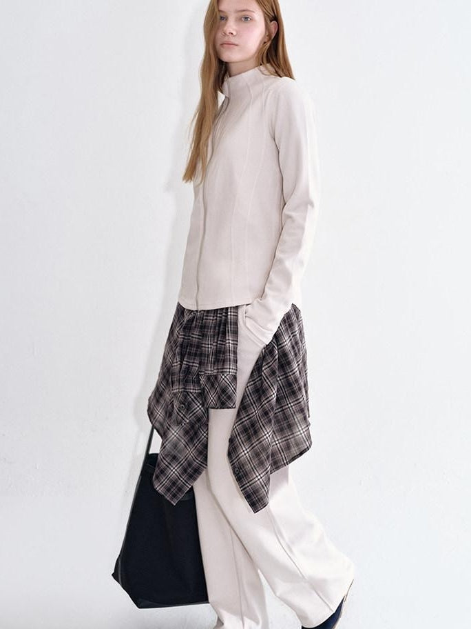 fano Breathable Stretch Minimalist Straight Drawstring Women Natural Waist Sweatpants