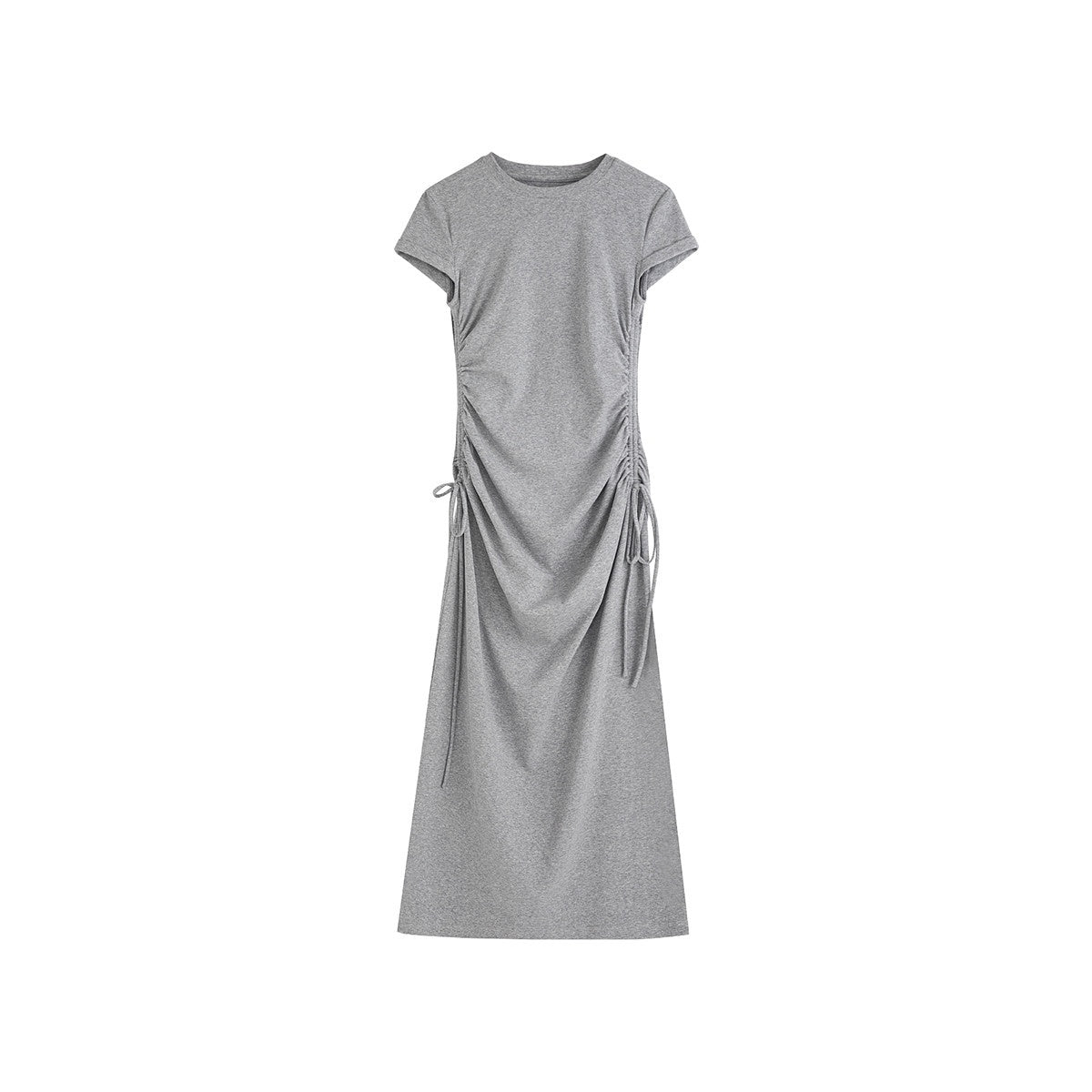 fano_Soft_Cotton_Knit_High_Waist_A_Line_Button_Mock_Neck_Midi_Dresses_MISSTT