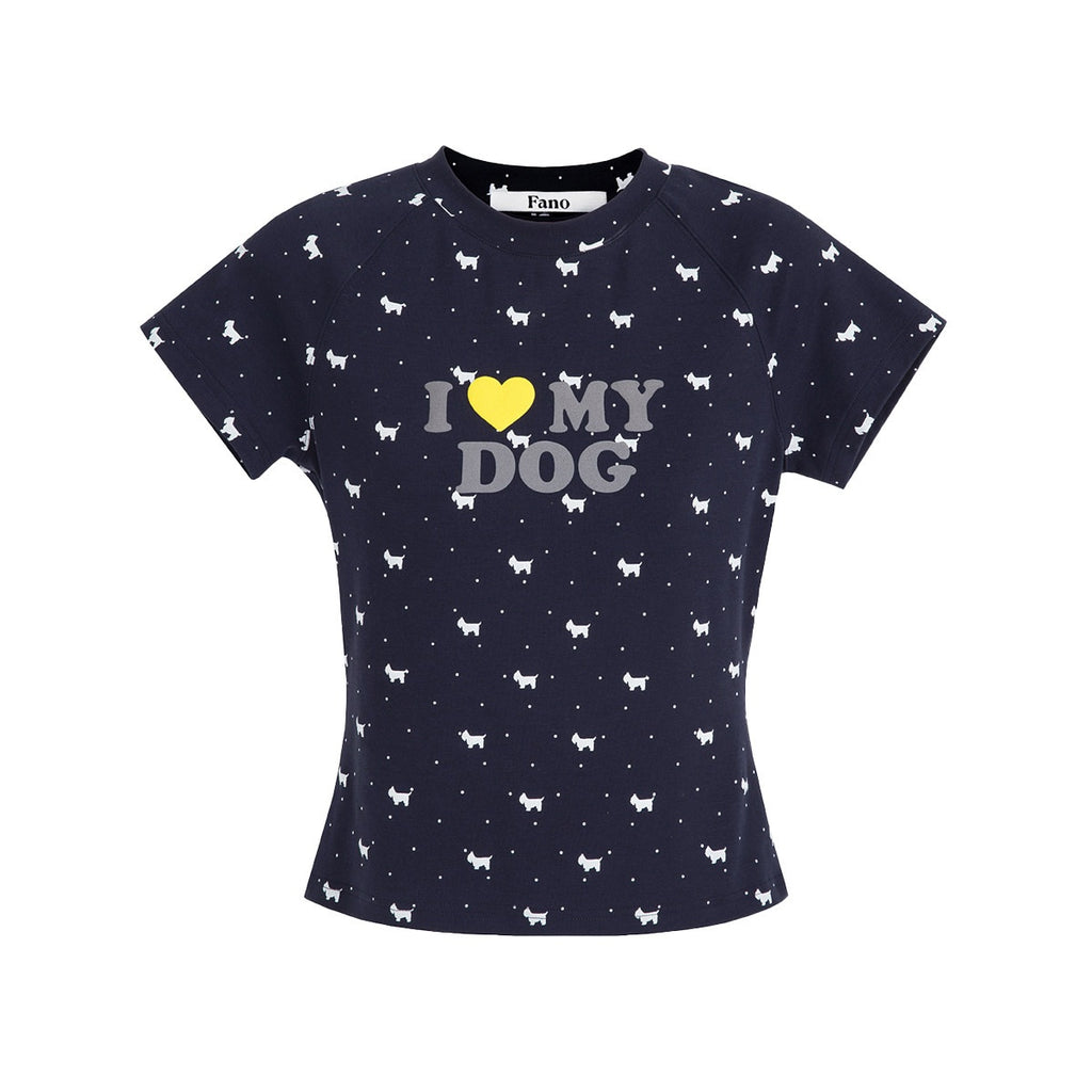 fano_Stretch_Cotton_Slim_Korean_Commuter_Crew_Neck_Women_Navy_Short_Sleeve_T-Shirts_MISSTT