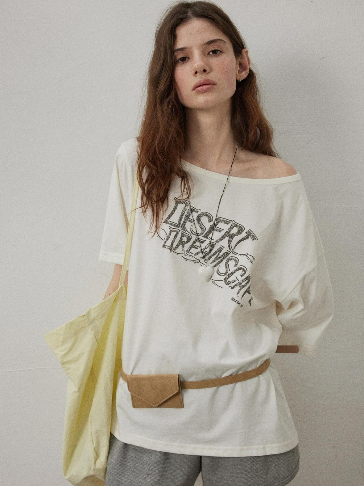 Lofi choose High Waist Loose Straight Leg Women Commuter Grey Casual Mini Shorts