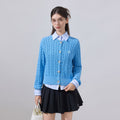 ikyou_Soft_Cotton_Blend_Preppy_Regular_Button_Front_Blue_Casual_Women_Logo_Cardigans_MISSTT