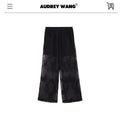 audreyyang_Polyester_Two_Piece_V-neck_Long_Sleeve_Tailored_For_Women_Wide_Leg_Pants_MISSTT
