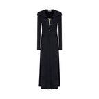 unspoken_Breathable_Modal_Faux_Twopiece_Slim_A_Line_V-neck_Commuter_Maxi_Dresses_MISSTT
