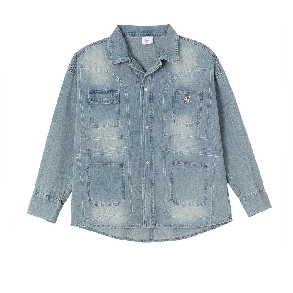 ikyou_Shape_Retaining_Vintage_Loose_3D_Detail_Women_Midlength_Blue_Denim_Jackets_MISSTT