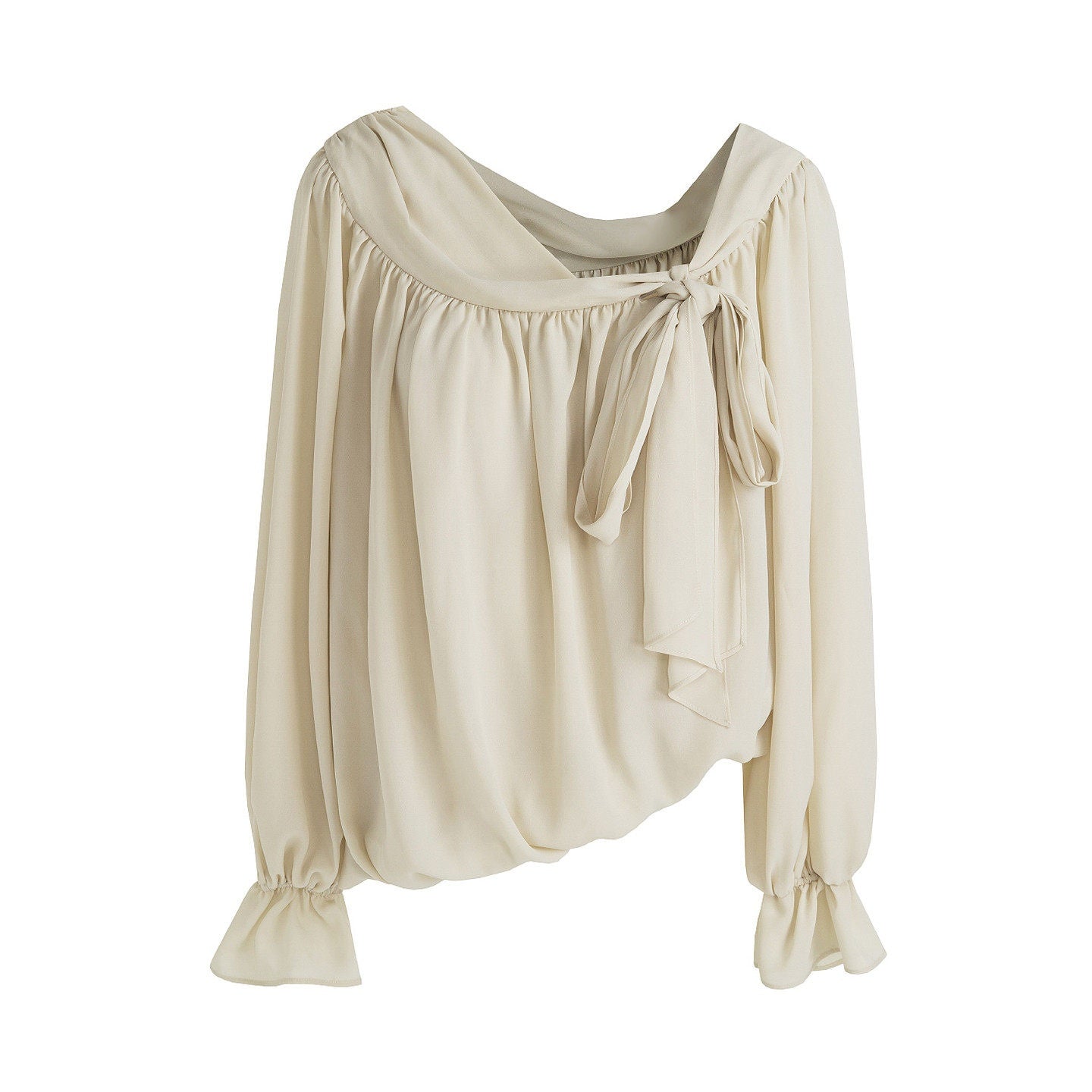 unspoken_Polyester_French_Asymmetric_One_Shoulder_Loose_Fit_Women_Solid_Camisoles_MISSTT
