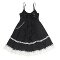 catwish_Black_Stripe_Lace_Bow_High_Waist_Puff_Women's_Polyester_Slip_Midi_Dresses_947071606963_MISSTT