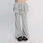 catwish_Star_Print_Drawstring_Low_Waist_Ruffled_Women's_Cotton_Wide-leg_Pants_1028569065537_MISSTT