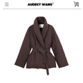 audreyyang_Warm_90%_Duck_Down_Loose_Casual_Stand_Collar_Women_Chocolate_Brown_Down_Jackets_MISSTT