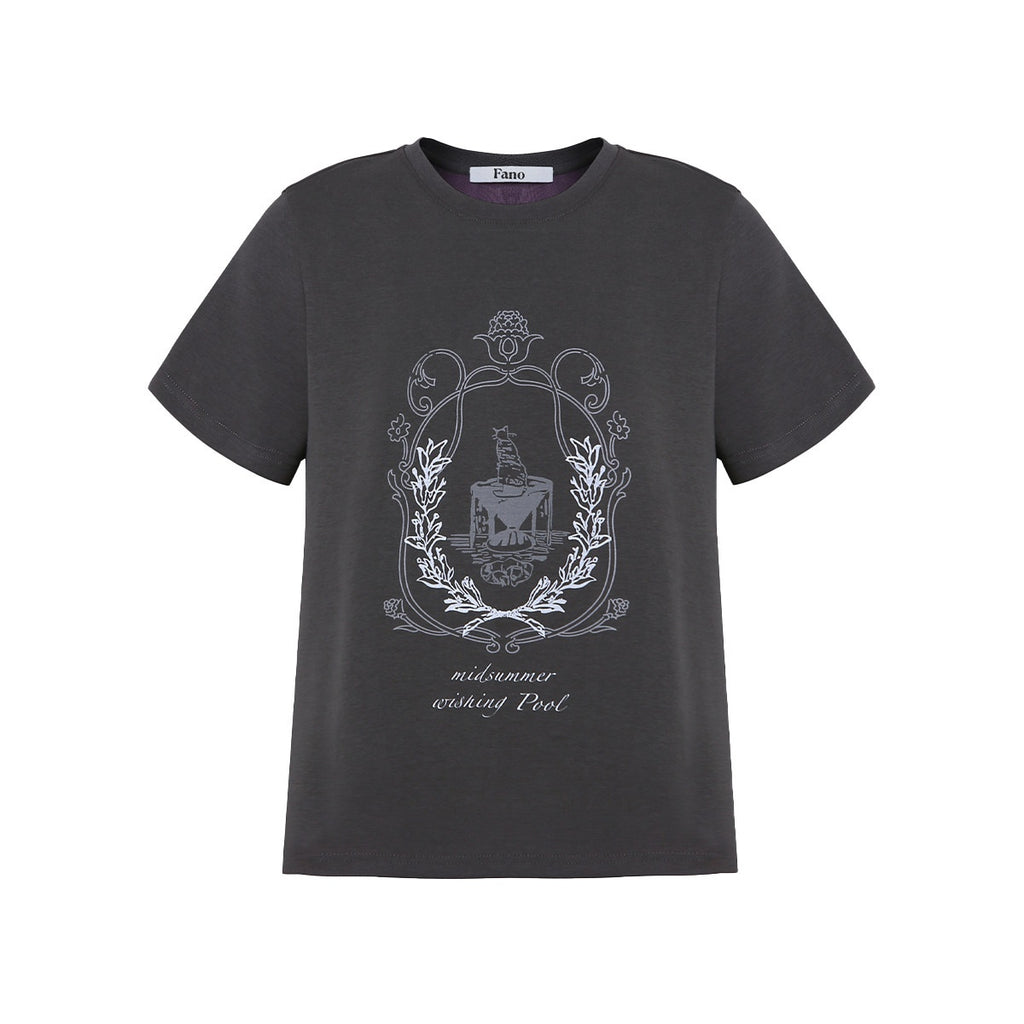 fano_Soft_Polycotton_Korean_Loose_Fit_Crew_Neck_Dark_Gray_Print_Short_Sleeve_T-Shirts_MISSTT