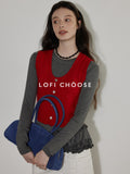 Lofi_choose_Versatile_Commuter_Crew_Neck_Regular_Beige_Charcoal_Long_Sleeve_T-Shirts_MISSTT