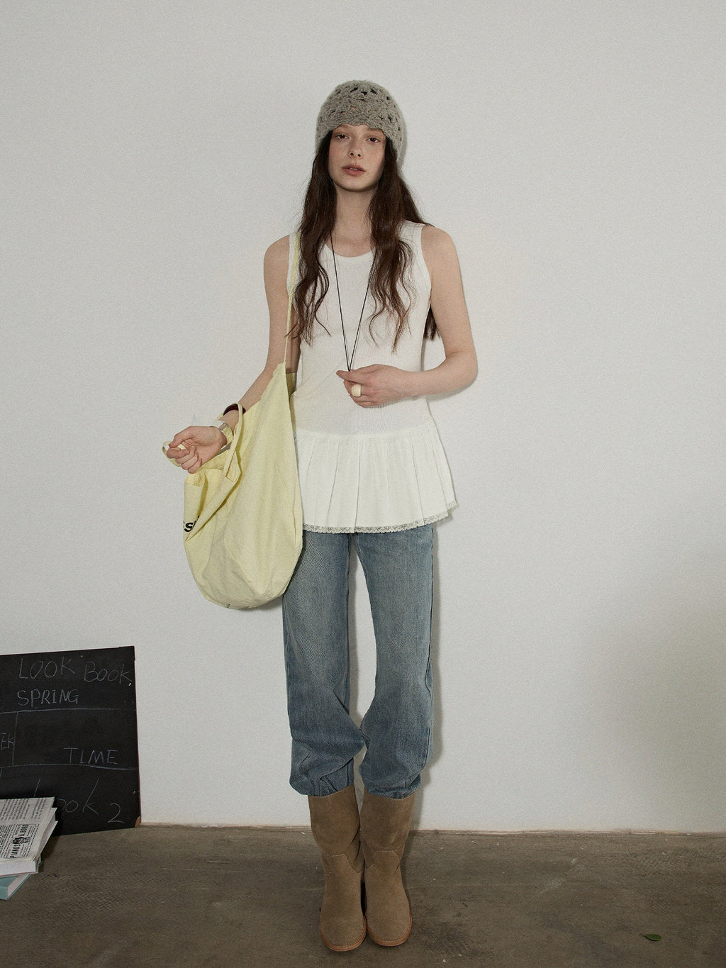 Lofi_choose_Versatile_Layering_Commuter_Loose_Fit_Crew_Neck_Women_White_Tank_Tops_MISSTT