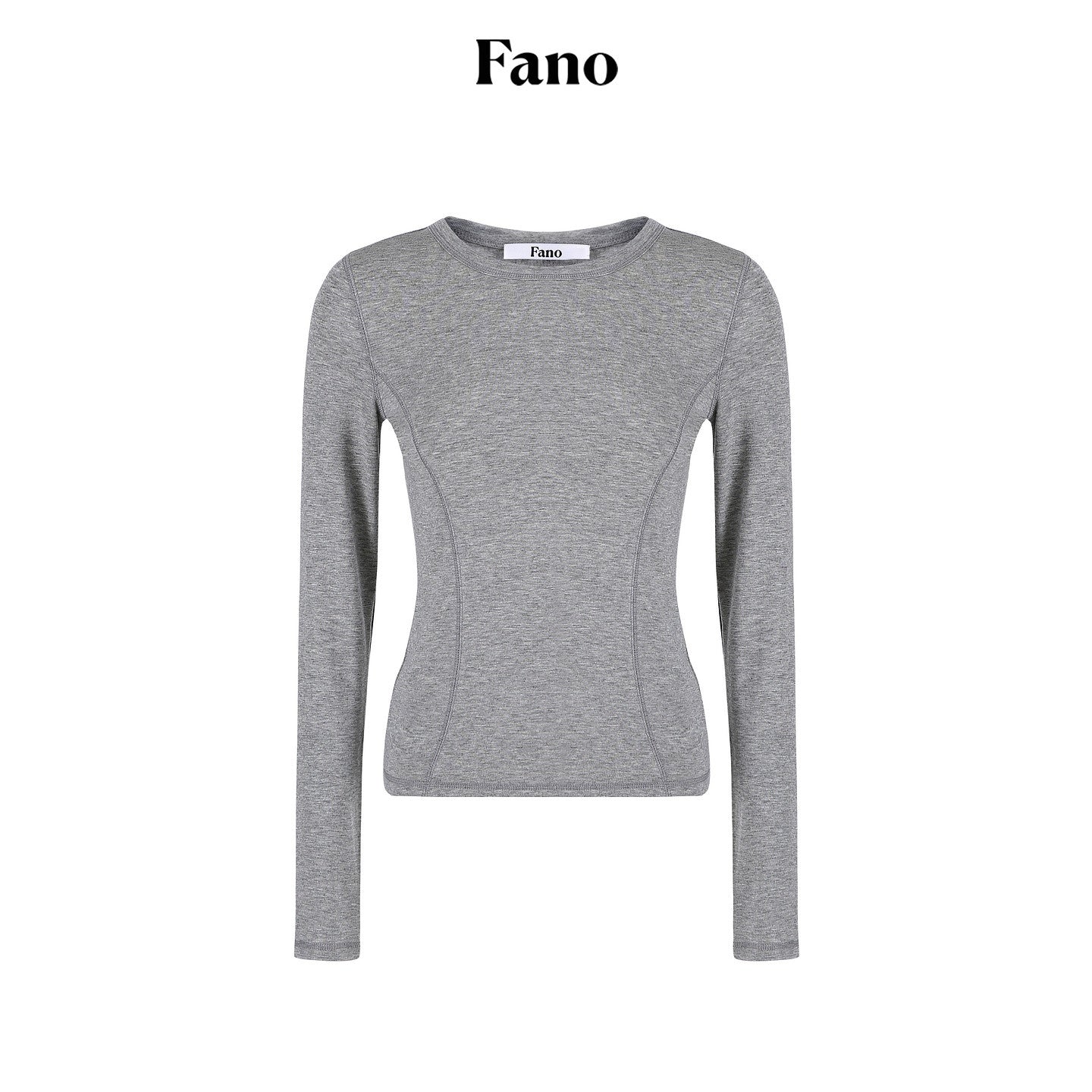 fano_Lyocell_Blend_Slim_Fit_Minimal_Commuter_Crew_Neck_Women_Long_Sleeve_T-Shirts_MISSTT