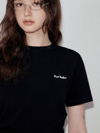 fano Cotton Stretch Slim Fit Korean Round Neck Women Short Sleeve T-Shirts
