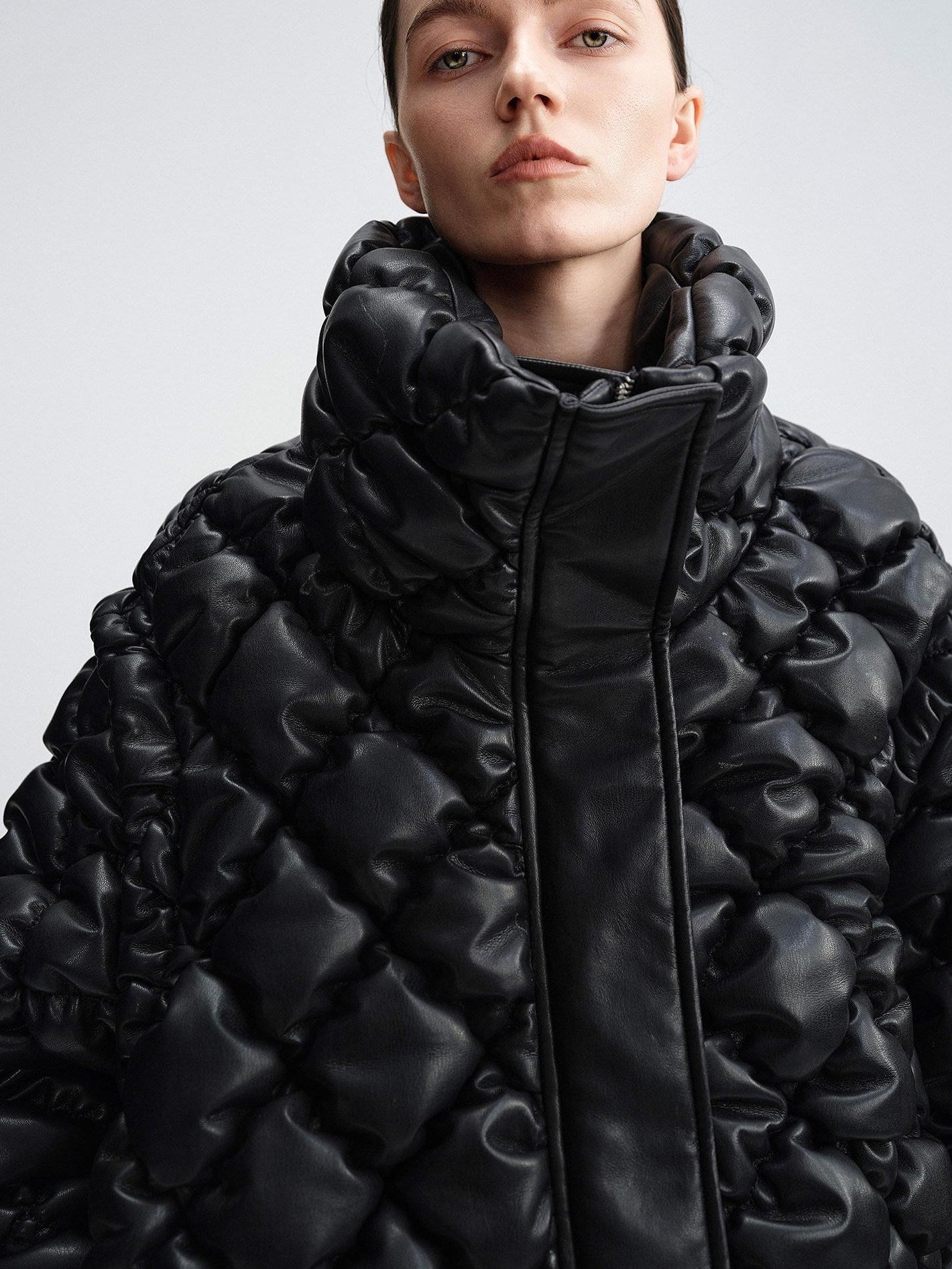 audreyyang 90 Percent Duck Down Thick Warm Casual Diamond Quilted Women Zipper Down Jackets