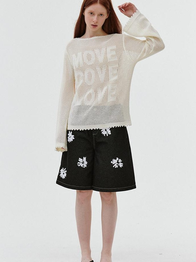 fano Lyocell Blend Loose Korean Commuter Crew Neck Letter Print Long Sleeve T-Shirts