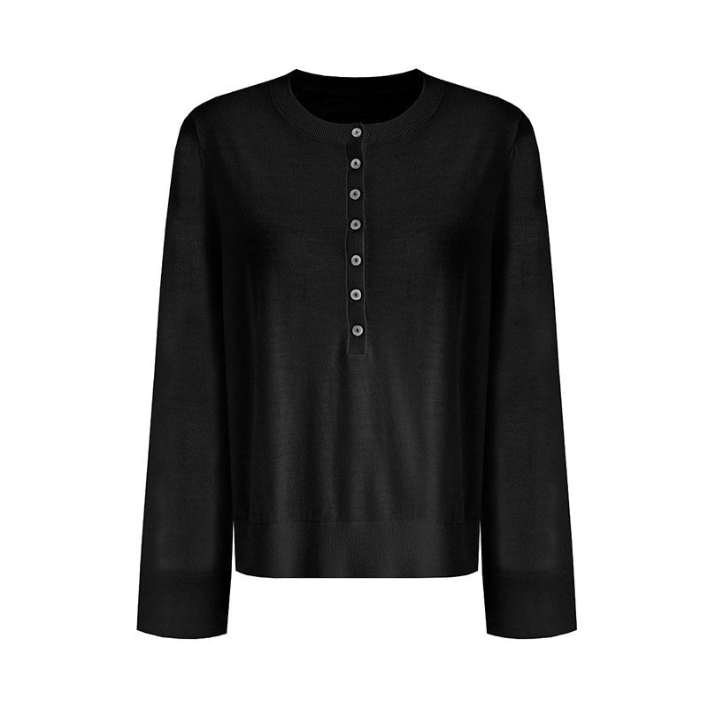 unspoken_Pure_Wool_Minimalist_Loose_Pullover_Crew_Neck_Women_Knit_Cardigans_MISSTT