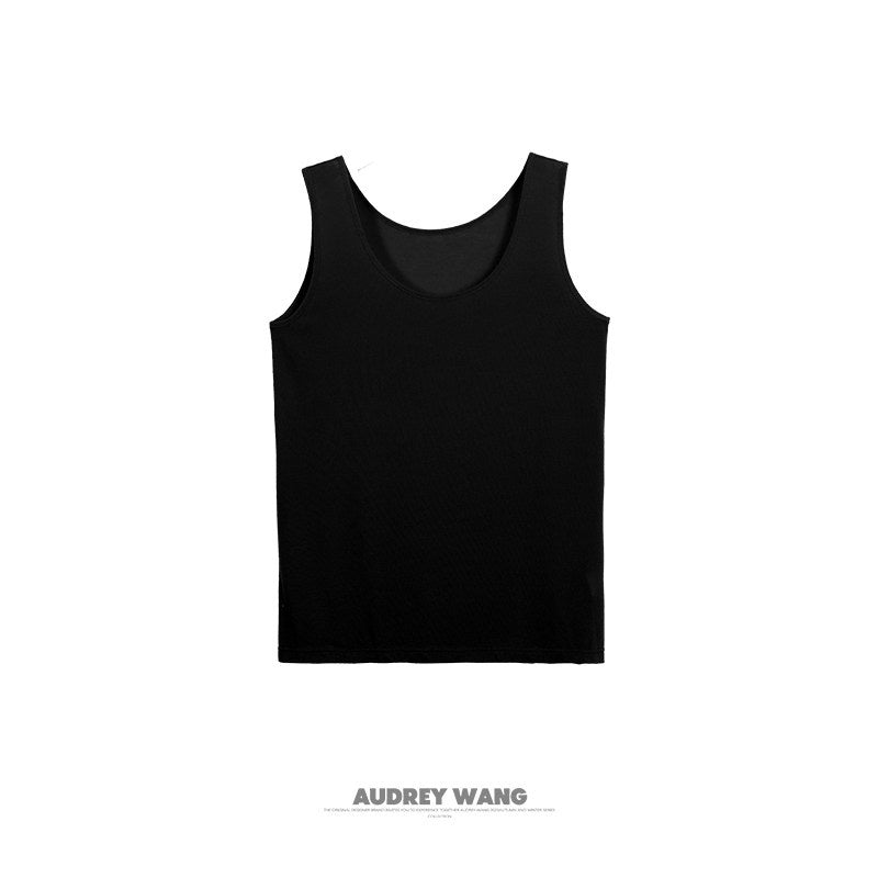 audreyyang_Soft_Lyocell_Wool_Blend_Loose_Sleeveless_Crew_Neck_Women_Stirrup_Top_&_Pants_Sets_MISSTT