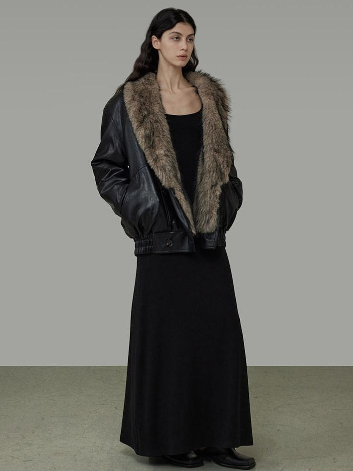 unspoken Insulated Oversized Pocket Minimalist Commuter Women Black Short Coat